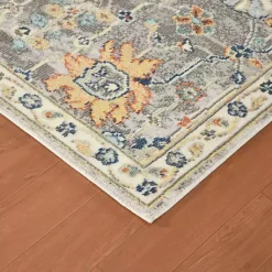Kirklands Home Bohemian Hialeah Accent Rug, 2x3 Gray Best