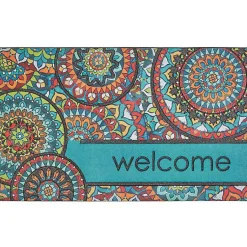 Kirklands Home Bohemian Kingdom Welcome Doormat Multi Hot