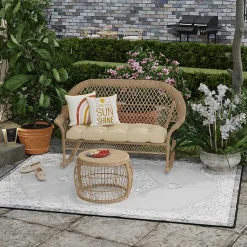 Kirklands Home Boho You Are My Sunshine Outdoor Pillow Sale
