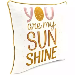 Kirklands Home Boho You Are My Sunshine Outdoor Pillow Sale