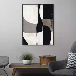 Kirklands Home Bold Geometry I Framed Canvas Art Print Outlet