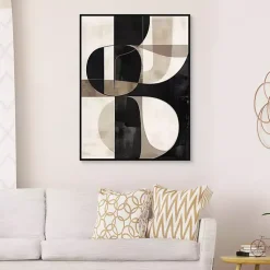 Kirklands Home Bold Geometry II Framed Canvas Art Print Sale