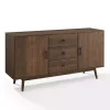 Kirklands Home Bonnie Brown Midcentury Sideboard Cabinet Clearance