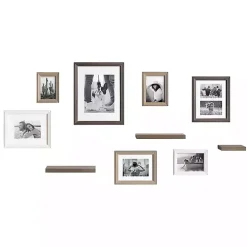 Kirklands Home Bordeaux 10-pc. Gallery Wall Frame and Shelf Set Best