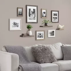 Kirklands Home Bordeaux 10-pc. Gallery Wall Frame and Shelf Set Best