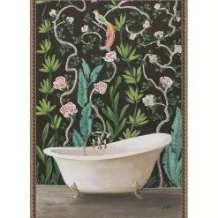 Kirklands Home Botanical Bath II Canvas Art Print Clearance