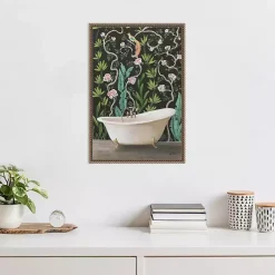 Kirklands Home Botanical Bath II Canvas Art Print Clearance