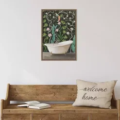 Kirklands Home Botanical Bath II Canvas Art Print Clearance