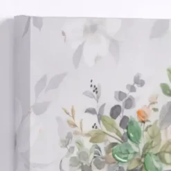 Kirklands Home Botanical Bathtubs Canvas Art Prints, Set of 2 Gray Best