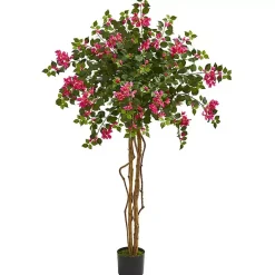 Trees & Topiaries>Kirklands Home Bougainvillea Tree, 5.5 ft.