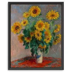 Kirklands Home Bouquet of Sunflowers Framed Canvas Art Print Sale