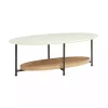 Kirklands Home Bowie Wood and Metal Coffee Table Hot