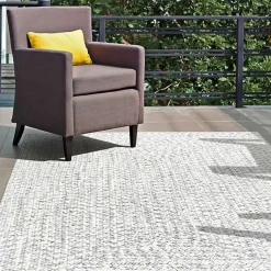 Kirklands Home Braided Leah Indoor/Outdoor Area Rug, 5x8 Gray