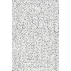Kirklands Home Braided Leah Indoor/Outdoor Area Rug, 3x5 Ivory New