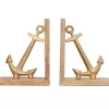Decorative Accents>Kirklands Home Brass Anchor Bookends, Set of 2