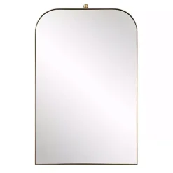 Kirklands Home Brass Cassidy Arch Wall Mirror Sale