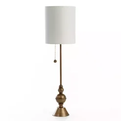 Kirklands Home Brass Darlington Buffet Lamp Gray Online