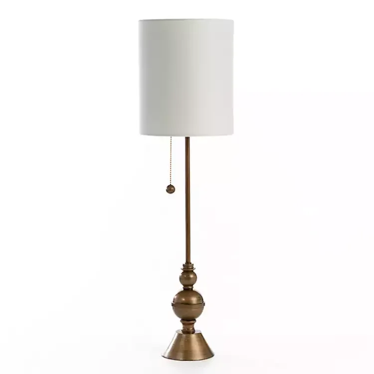 Kirklands Home Brass Darlington Buffet Lamp Gray Online