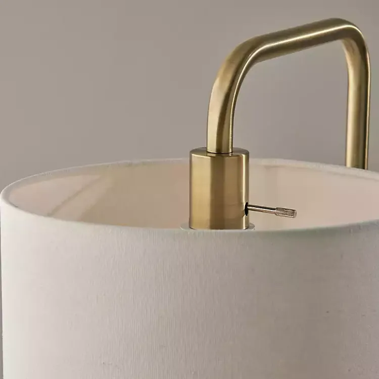 Kirklands Home Brass Two-Tiered Shade Table Lamp Gold Online