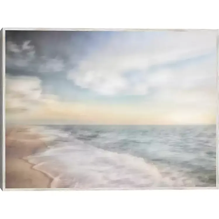 Kirklands Home Breathe Out Beach Framed Canvas Art Print Online