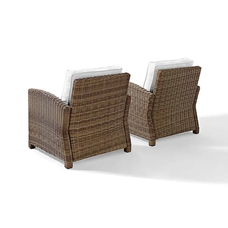 Kirklands Home Bren 2-pc. Chair Set with Sunbrella Cushions Brown Sale