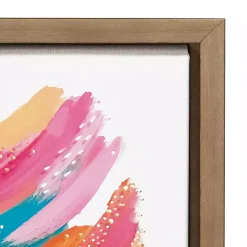 Kirklands Home Bright Abstract Framed Canvas Art Print Online