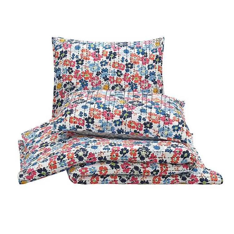 Kirklands Home Bright Blossom 3-pc. King Quilt Set Multi Online