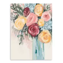 Kirklands Home Bright Florals Canvas Art Print Outlet