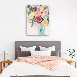 Kirklands Home Bright Florals Canvas Art Print Outlet