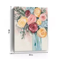 Kirklands Home Bright Florals Canvas Art Print Outlet