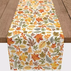 Fall>Kirklands Home Bright Leaves Table Runner, 72 in. Multi