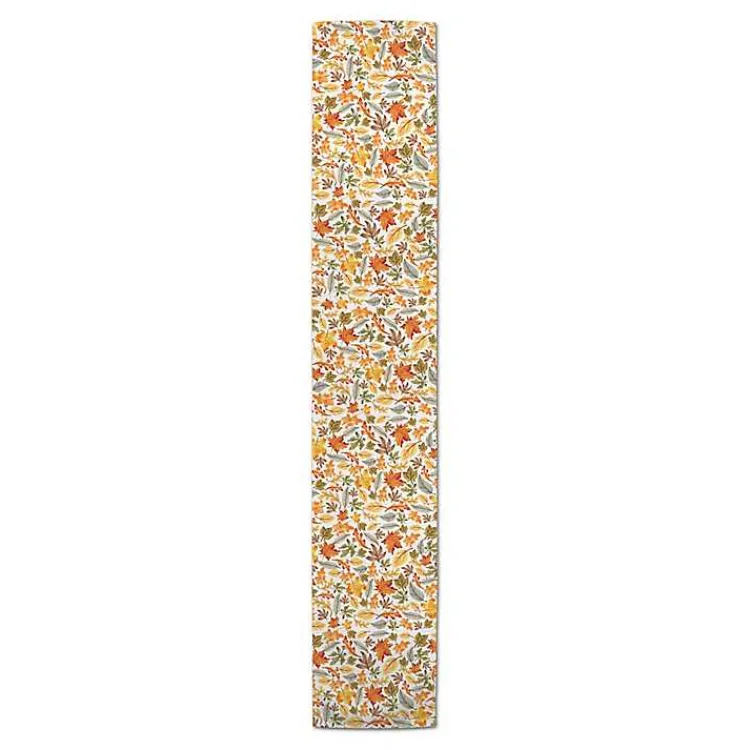 Fall>Kirklands Home Bright Leaves Table Runner, 72 in. Multi