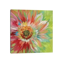 Kirklands Home Bright Sunburst Canvas Art Print Multi New