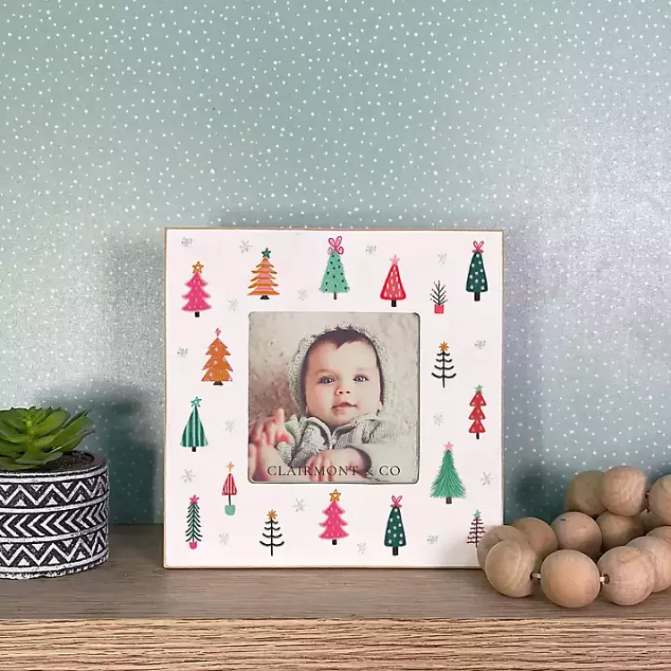 Christmas Decorations>Kirklands Home Bright Tree Whimsy Wonderland Picture Frame, 4x4