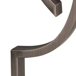 Kirklands Home Bronze Abstract Curve Table Lamp White Best