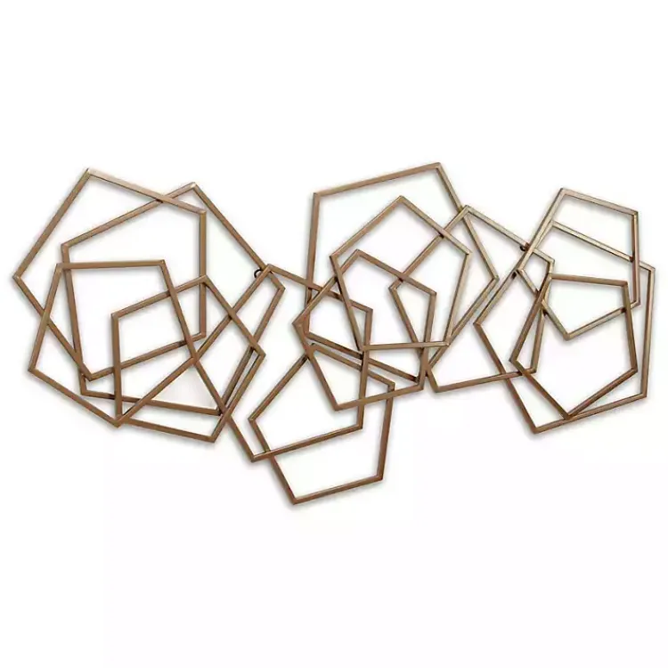 Kirklands Home Bronze Astraga Pentagon Plaque Brown Sale