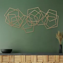 Kirklands Home Bronze Astraga Pentagon Plaque Brown Sale