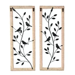 Kirklands Home Bronze Bird and Branch Wall Plaques, Set of 2 Hot