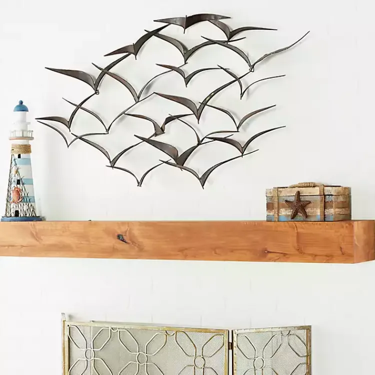 Kirklands Home Bronze Birds Metal Wall Plaque Brown Hot