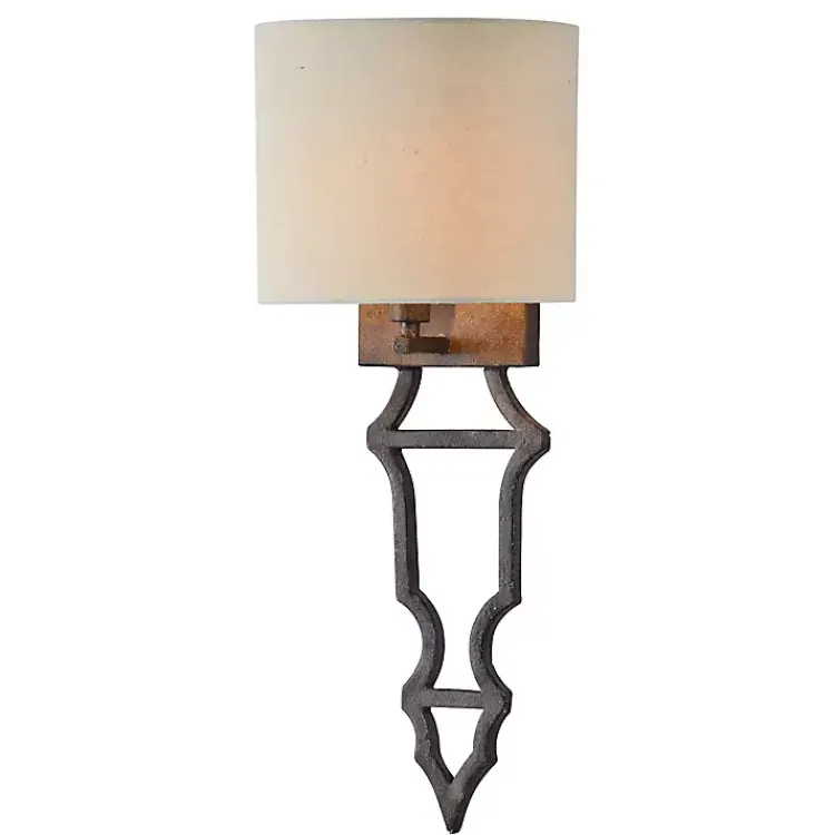 Sconces>Kirklands Home Bronze Darling Wall Sconce