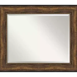 Kirklands Home Bronze Frame Beveled Mirror, 35.5x29.5 in. Discount