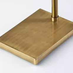 Kirklands Home Bronze Glass Cylinder Shade Floor Lamp Clear Online