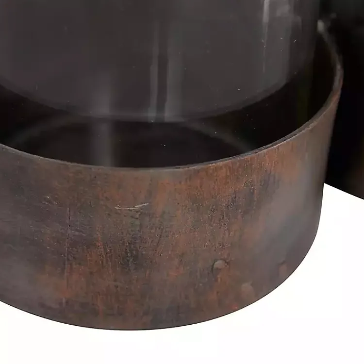 Candle Holders>Kirklands Home Bronze Iron Runner Brown