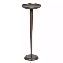 Kirklands Home Bronze Metal Alicia Accent Table Brown Best