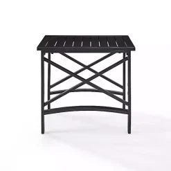 Kirklands Home Bronze Metal Dayton Outdoor Side Table Brown Outlet