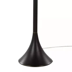 Kirklands Home Bronze Metal Hourglass Floor Lamp Brown Hot