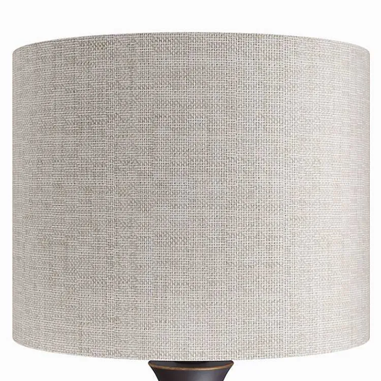 Kirklands Home Bronze Metal Hourglass Table Lamps, Set of 2 Brown Clearance