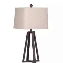 Kirklands Home Bronze Metal Industrial Table Lamp Tan Online