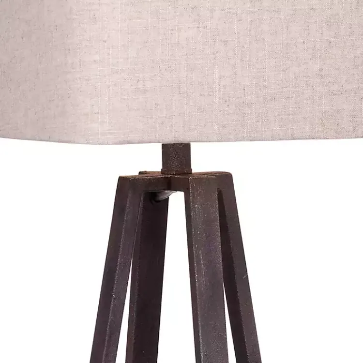 Kirklands Home Bronze Metal Industrial Table Lamp Tan Online