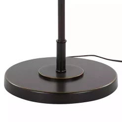 Kirklands Home Bronze Metal Puck Floor Lamp Brown Best